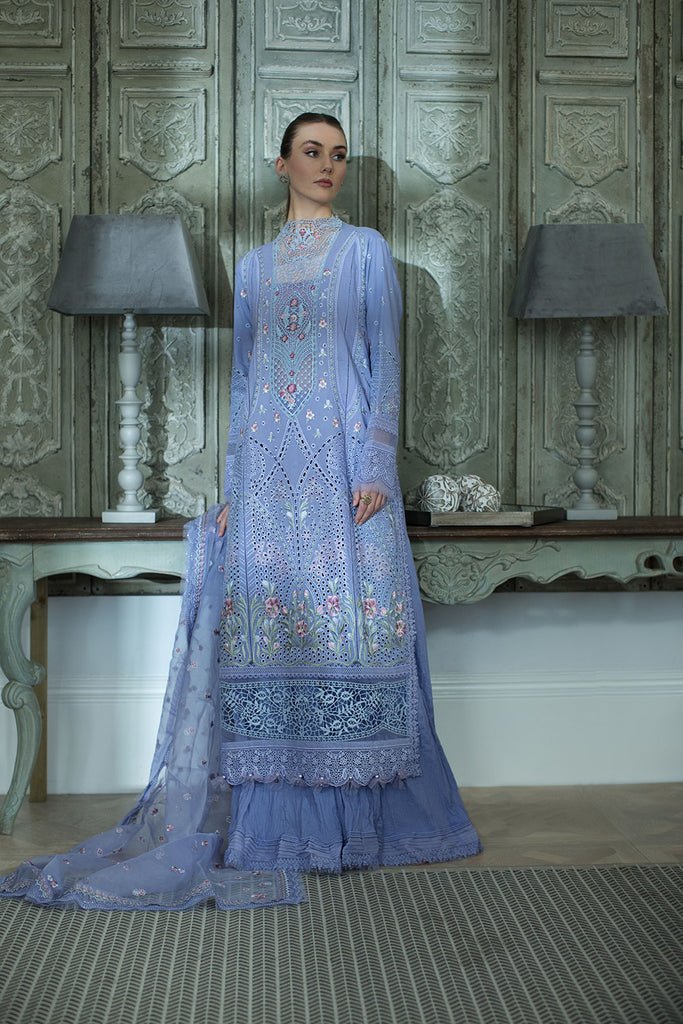 SOBIA NAZIR 3PC EMBROIDERED LAWN SUIT (L24-9B) gulbuy.com