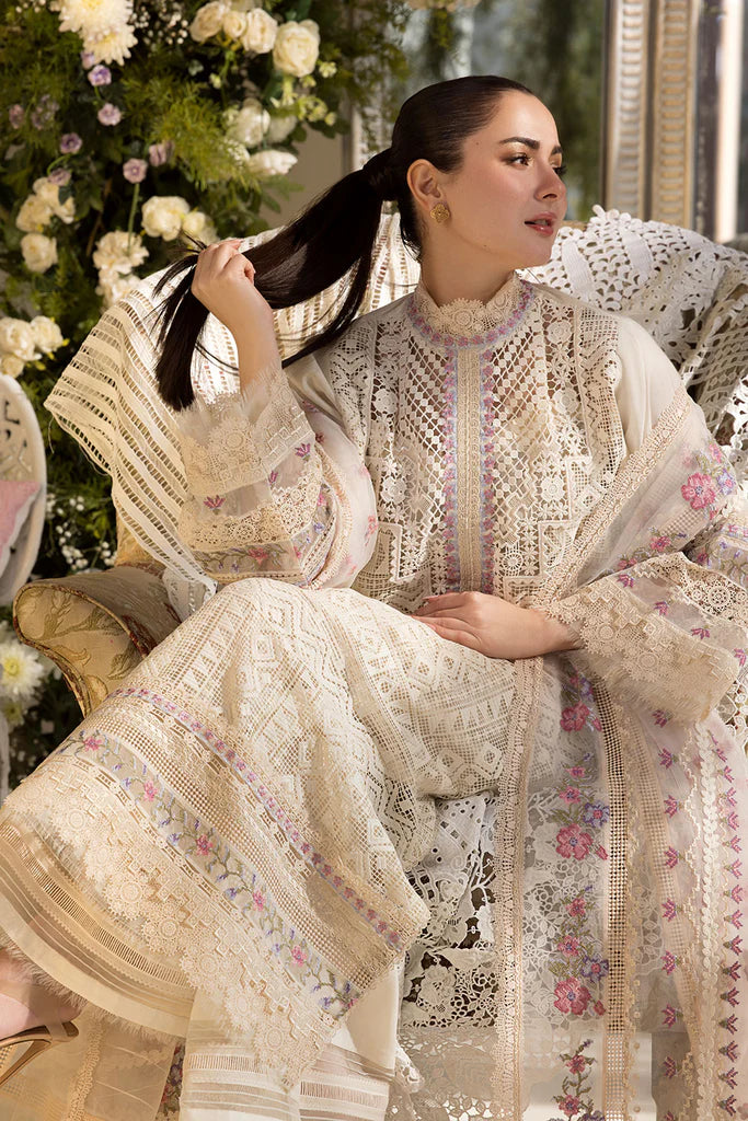 SOBIA NAZIR 3PC EMBROIDERED LAWN SUIT (L25-11B) gulbuy.com