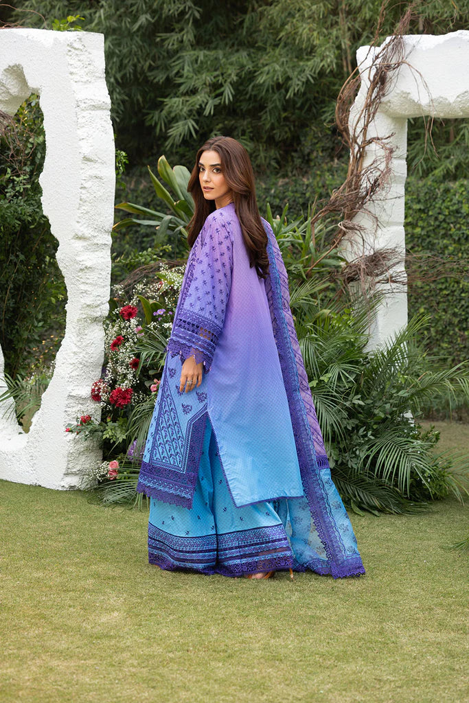 SOBIA NAZIR 3PC EMBROIDERED LAWN SUIT (L25-12B) gulbuy.com