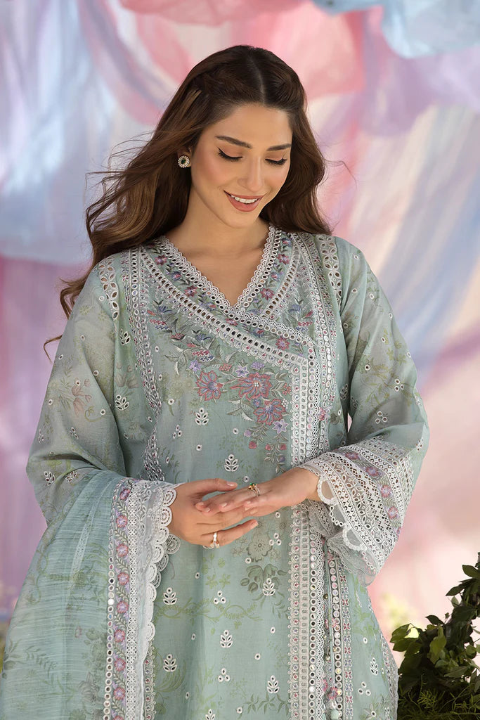 SOBIA NAZIR 3PC EMBROIDERED LAWN SUIT (L25-13A) gulbuy.com