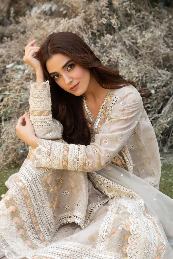 SOBIA NAZIR 3PC EMBROIDERED LAWN SUIT (L25-13B) gulbuy.com
