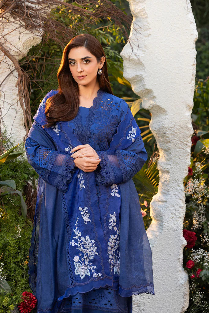 SOBIA NAZIR 3PC EMBROIDERED LAWN SUIT (L25-1B) gulbuy.com