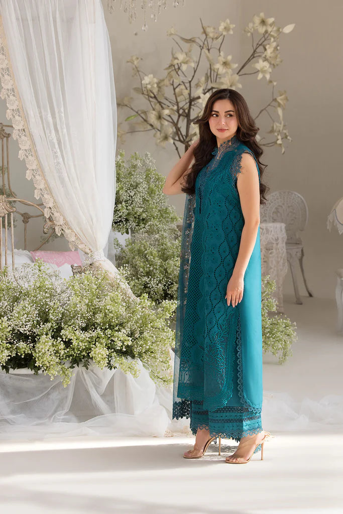SOBIA NAZIR 3PC EMBROIDERED LAWN SUIT (L25-2A) gulbuy.com