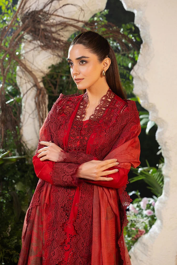 SOBIA NAZIR 3PC EMBROIDERED LAWN SUIT (L25-3A) gulbuy.com