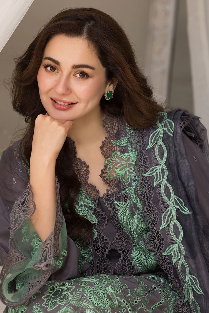 SOBIA NAZIR 3PC EMBROIDERED LAWN SUIT (L25-3B) gulbuy.com