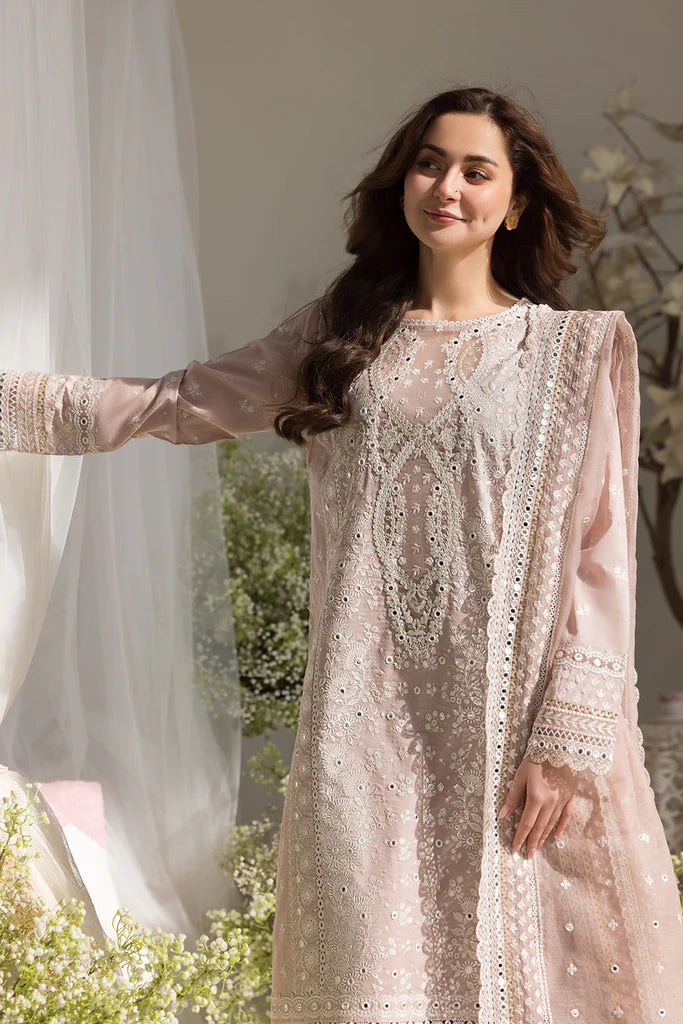 SOBIA NAZIR 3PC EMBROIDERED LAWN SUIT (L25-9A) gulbuy.com