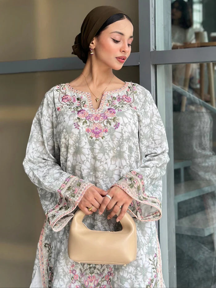 Mohagni 2Pc Embroidered Cotton Lawn Suit LP-15 gulbuy.com