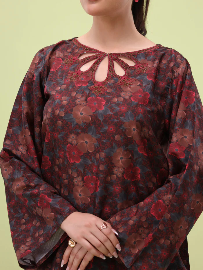Mohagni 2Pc Printed Silk Lawn Suit GM-01 gulbuy.com