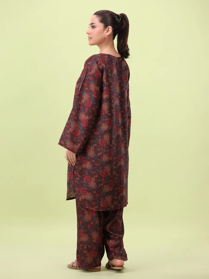Mohagni 2Pc Printed Silk Lawn Suit GM-01 gulbuy.com