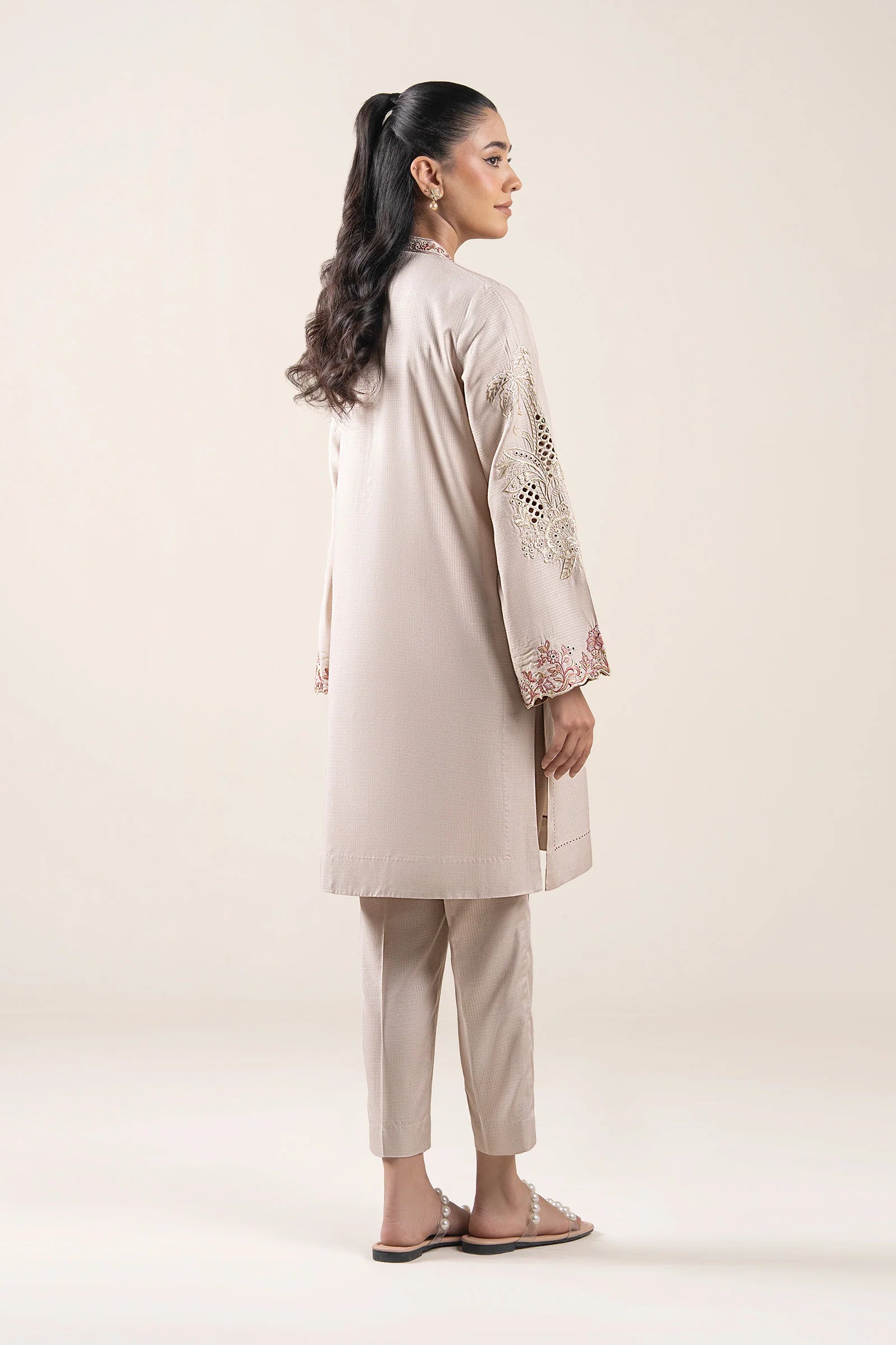 Maria B 2Pc Printed Ripstop Suit MB-CS25-127 gulbuy.com