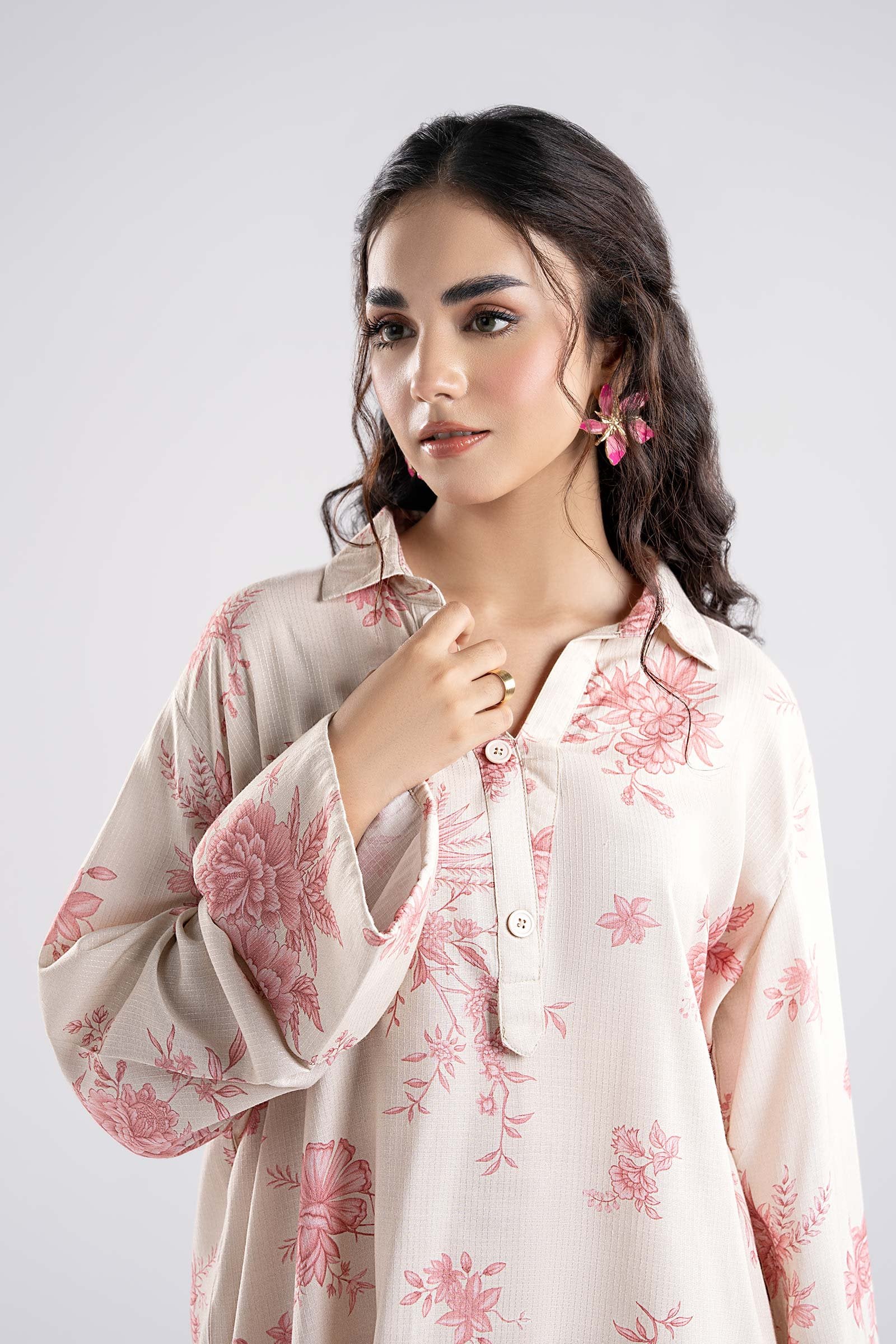 Maria B 2Pc Printed Ripstop Suit MB-CS25-223 gulbuy.com