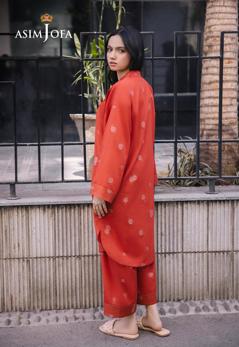ASIM JOFA 2 PIECE YARN DYED JACQUARD SUIT (AJPB-34) gulbuy.com