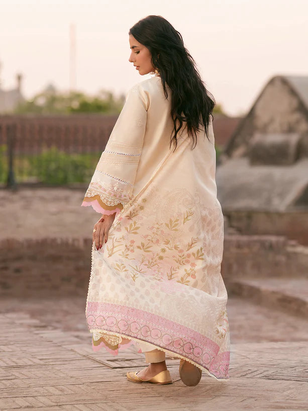 Parishay 3Pc Embroidered Luxury Lawn Suit MI-06 gulbuy.com