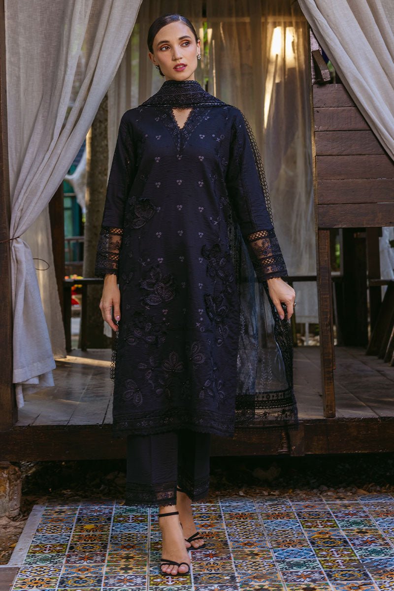 Mushq 3 Piece Embroidered Cotton Suit (ZEPHYRA)