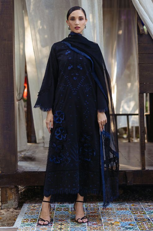 Mushq 3 Piece Embroidered Cotton Suit (DALIA)