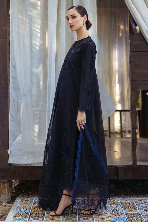 Mushq 3 Piece Embroidered Cotton Suit (DALIA) gulbuy.com