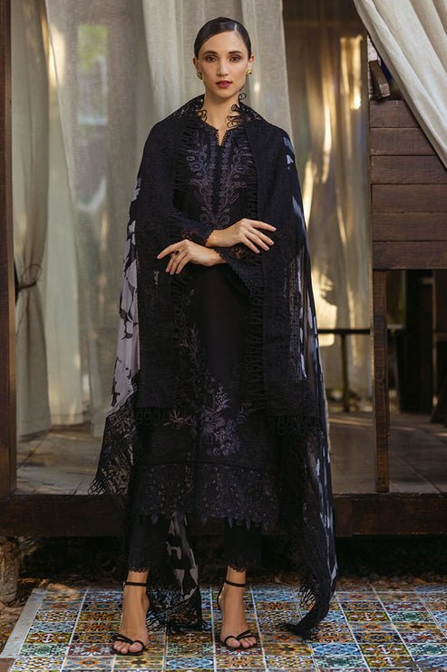 Mushq 3 Piece Embroidered Cotton Suit (REEM)