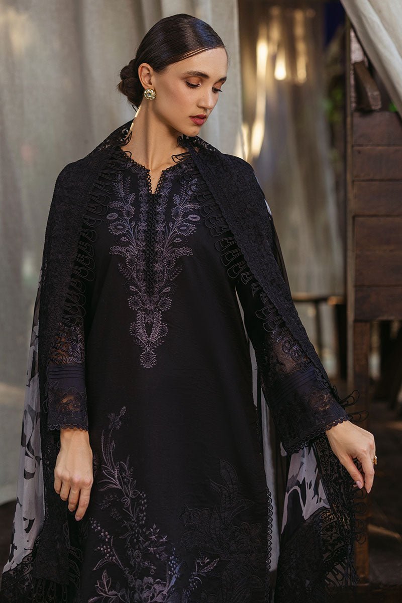 Mushq 3 Piece Embroidered Cotton Suit (REEM) gulbuy.com