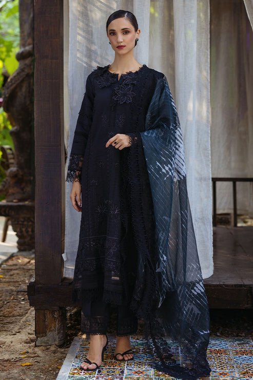 Mushq 3 Piece Embroidered Cotton Suit (LINA)