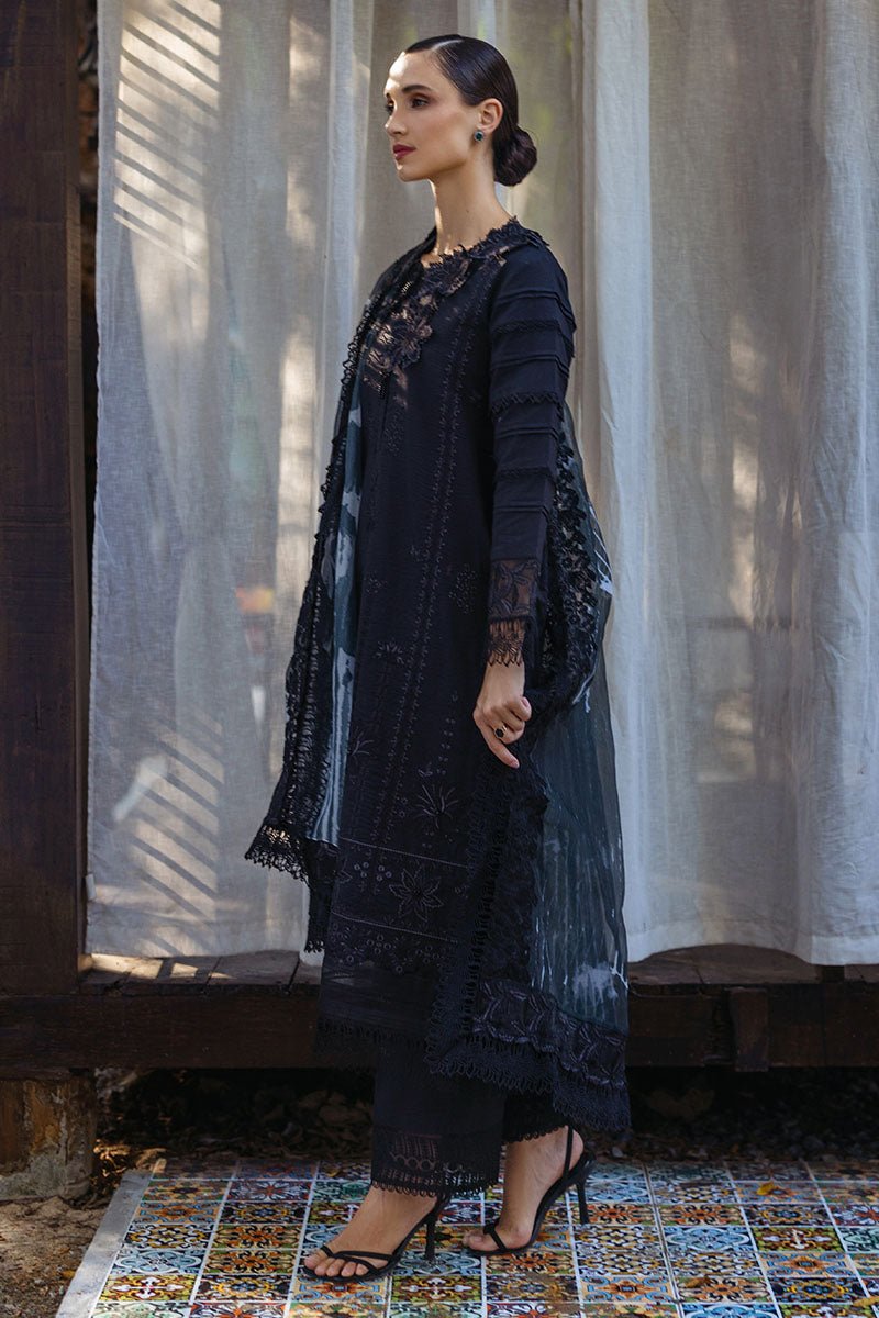 Mushq 3 Piece Embroidered Cotton Suit (LINA) gulbuy.com