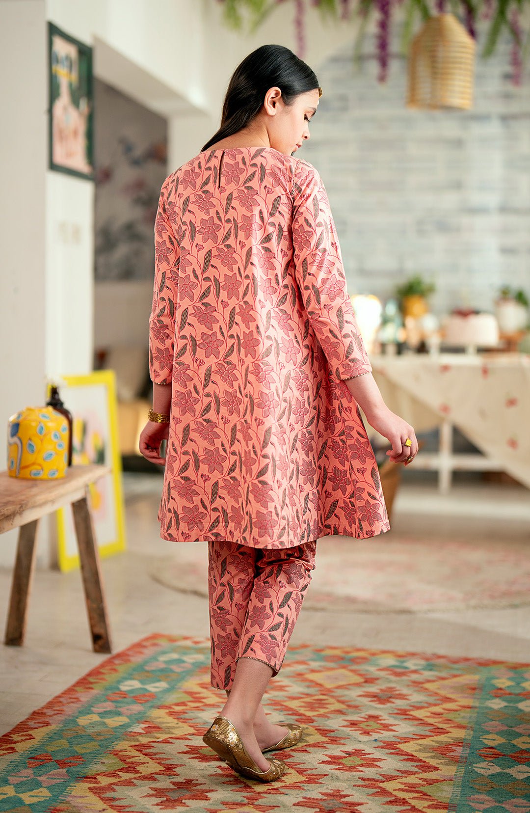 MARYUM &amp; MARIA 2PC COTTON LAWN SUIT (MS-24598) gulbuy.com