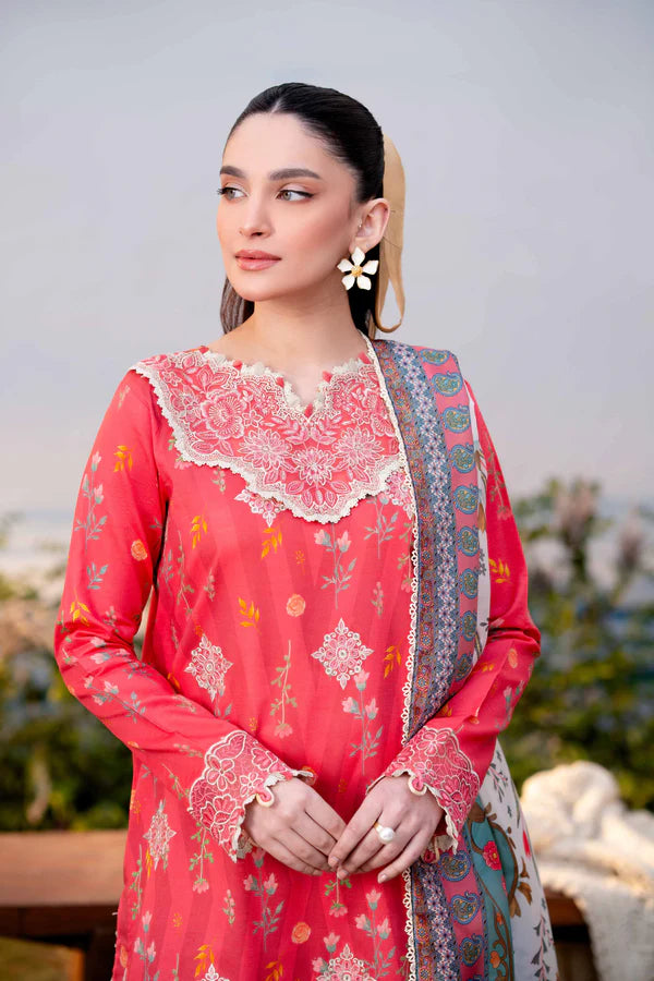 Aabyaan 3Pc Embroidered Lawn Suit MIRAN (AR-07) gulbuy.com