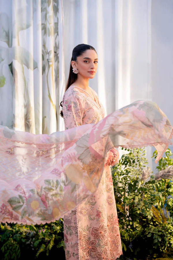 Aabyaan 3Pc Embroidered Lawn Suit CEREN (AR-09) gulbuy.com