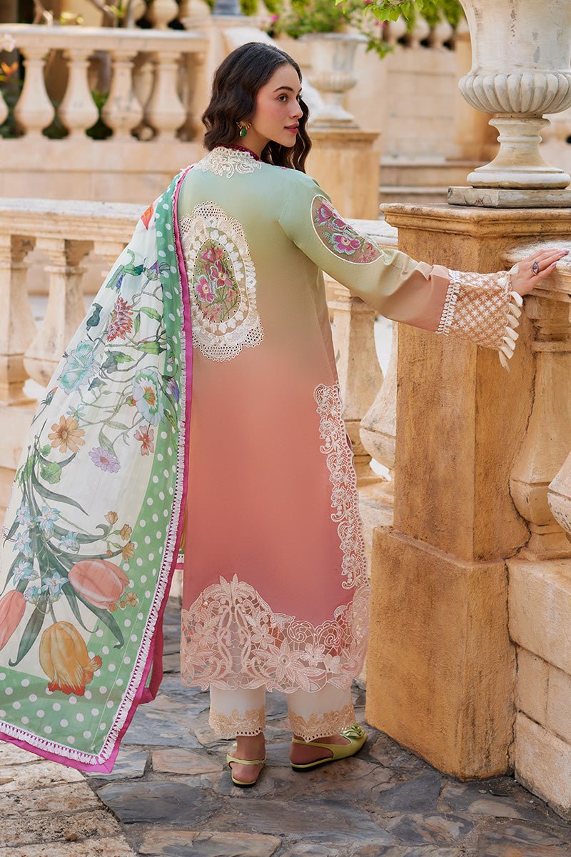 Mushq 3 Piece Embroidered Lawn Suit (VENICE-VERVE) gulbuy.com
