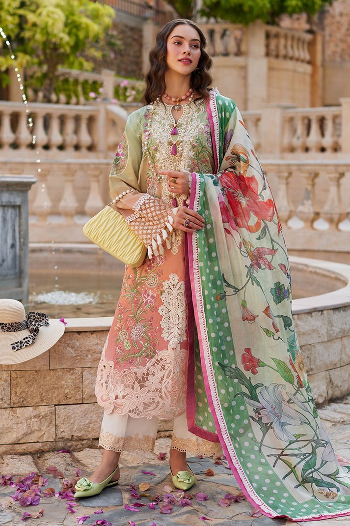 Mushq 3 Piece Embroidered Lawn Suit (VENICE-VERVE)