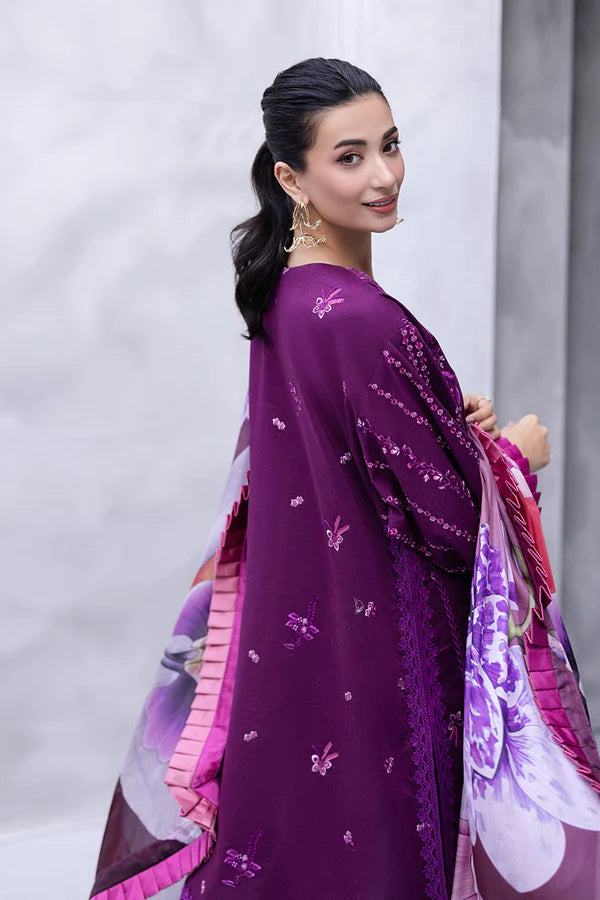 Mushq 3Pc Embroidered Lawn Suit Eternal Beat gulbuy.com