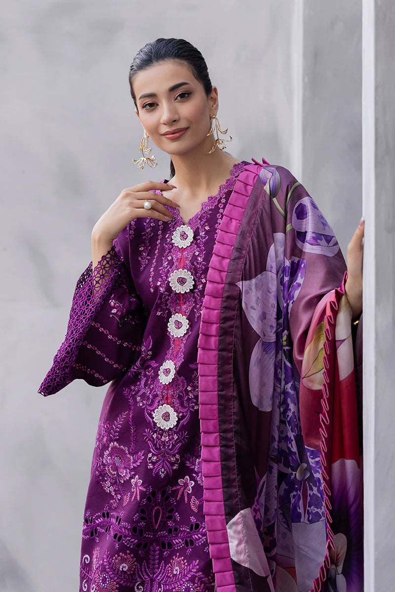 Mushq 3Pc Embroidered Lawn Suit Eternal Beat gulbuy.com