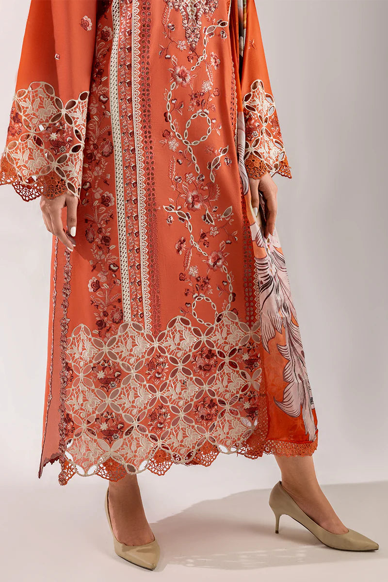 Mushq 3Pc Embroidered Lawn Suit Starry Side gulbuy.com