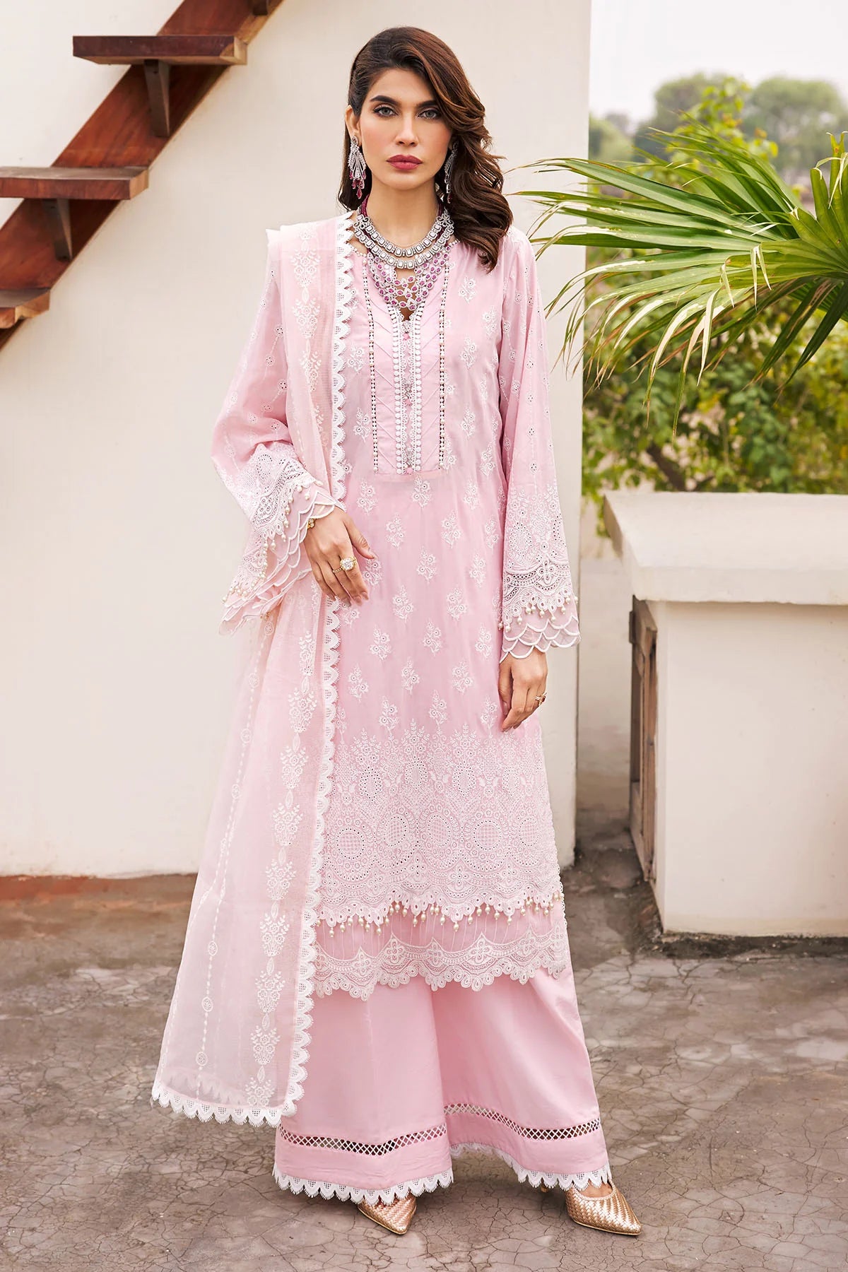 Motifz 3Pc Embroidered Lawn Suit 3978-AYZEL gulbuy.com