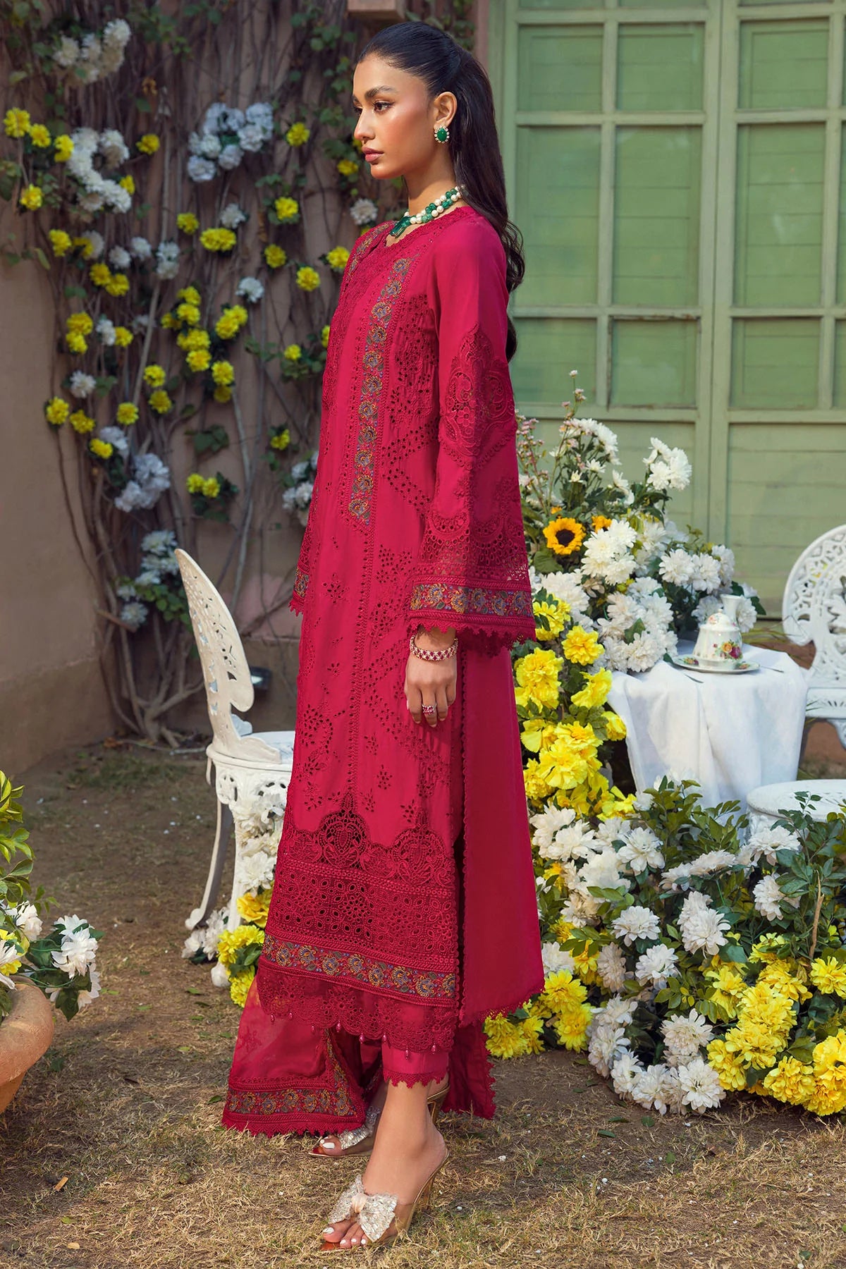 Motifz 3Pc Embroidered Lawn Suit 4425-ZOHRA-JABEEN gulbuy.com