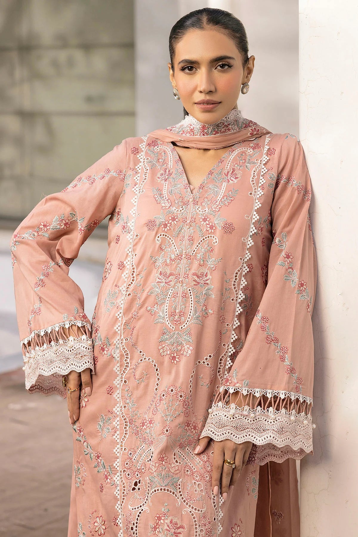 Motifz 3Pc Embroidered Lawn Suit 5309-BRIELLE gulbuy.com