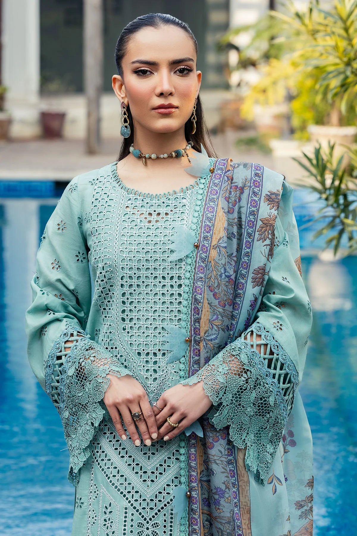 Motifz 3Pc Embroidered Lawn Suit 5328-ISABEAU gulbuy.com