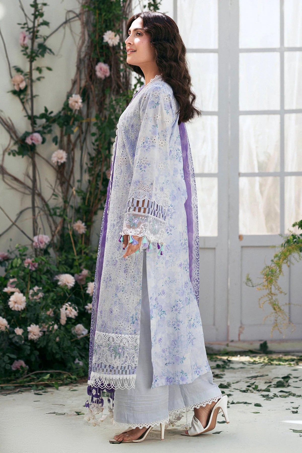 Motifz 3Pc Embroidered Lawn Suit 5424-VALERIE gulbuy.com