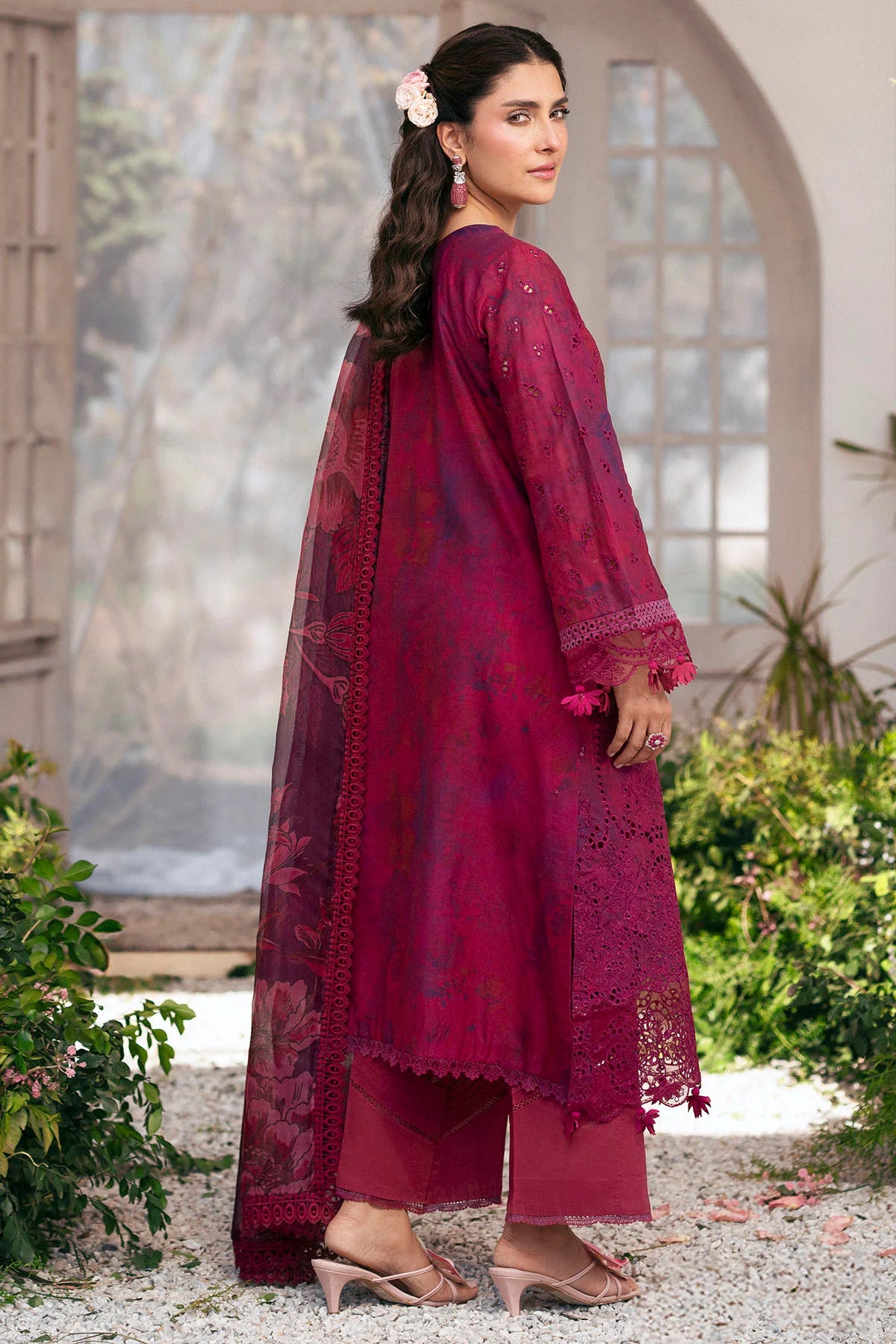 Motifz 3Pc Embroidered Lawn Suit 5426-VALERIE gulbuy.com