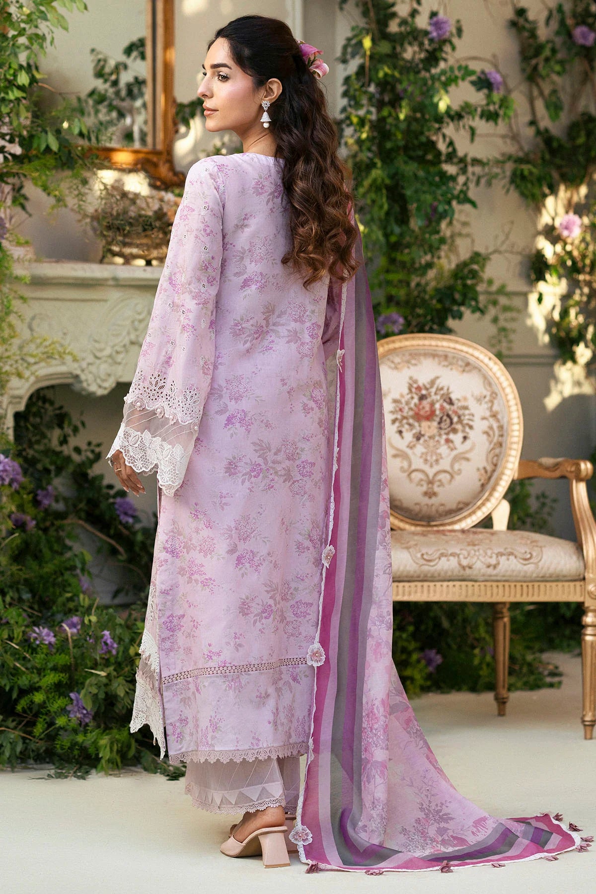 Motifz 3Pc Embroidered Lawn Suit 5428-ASTER gulbuy.com