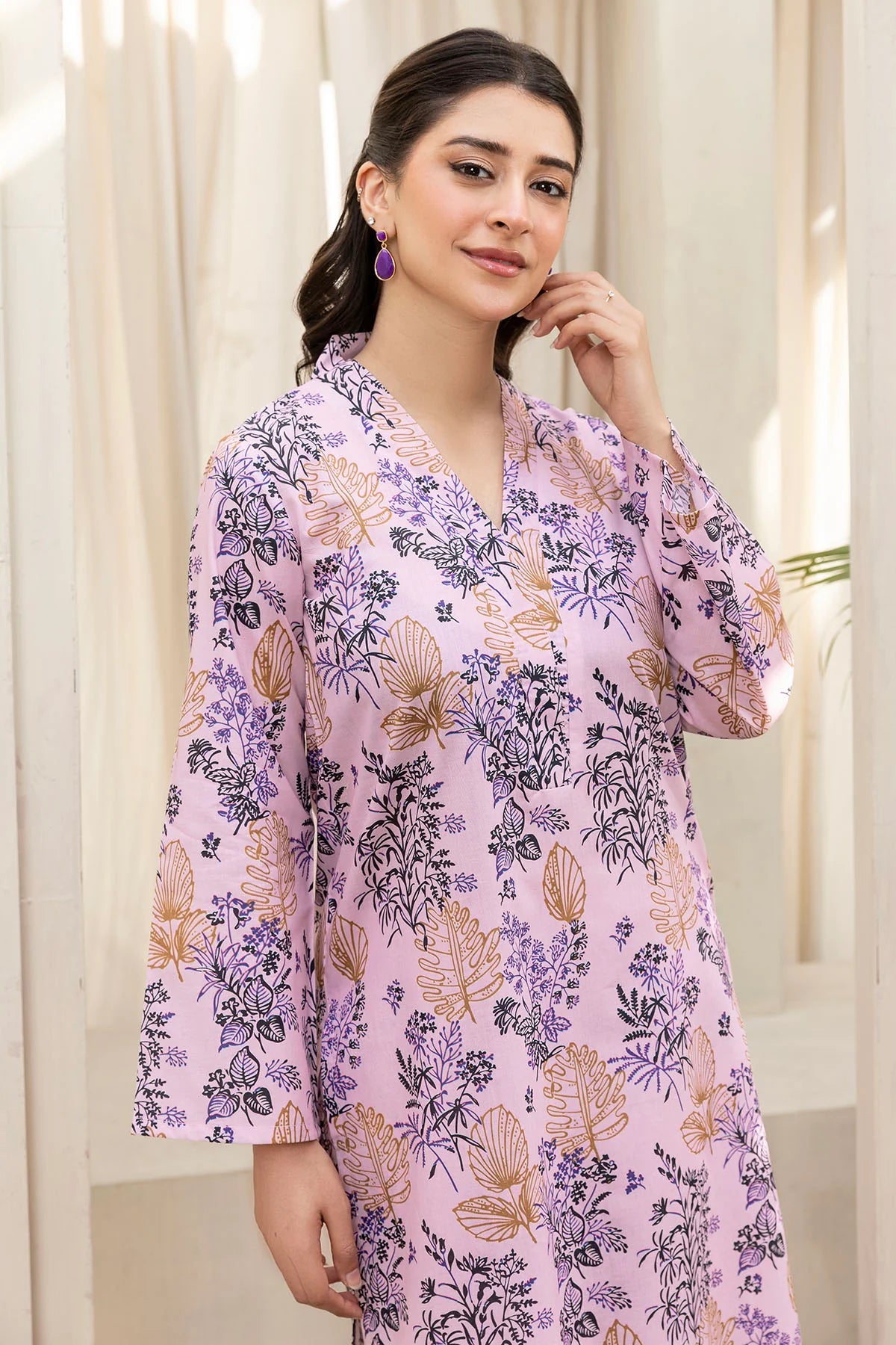 Motifz 2Pc Digital Printed Lawn Suit 5535-HUSAY gulbuy.com