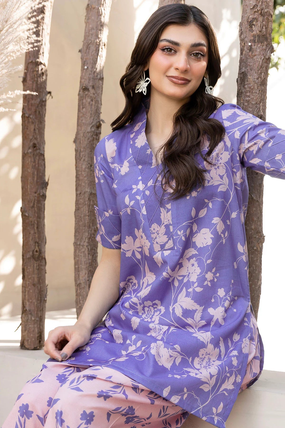 Motifz 2Pc Digital Printed Lawn Suit 5537-LALMA gulbuy.com