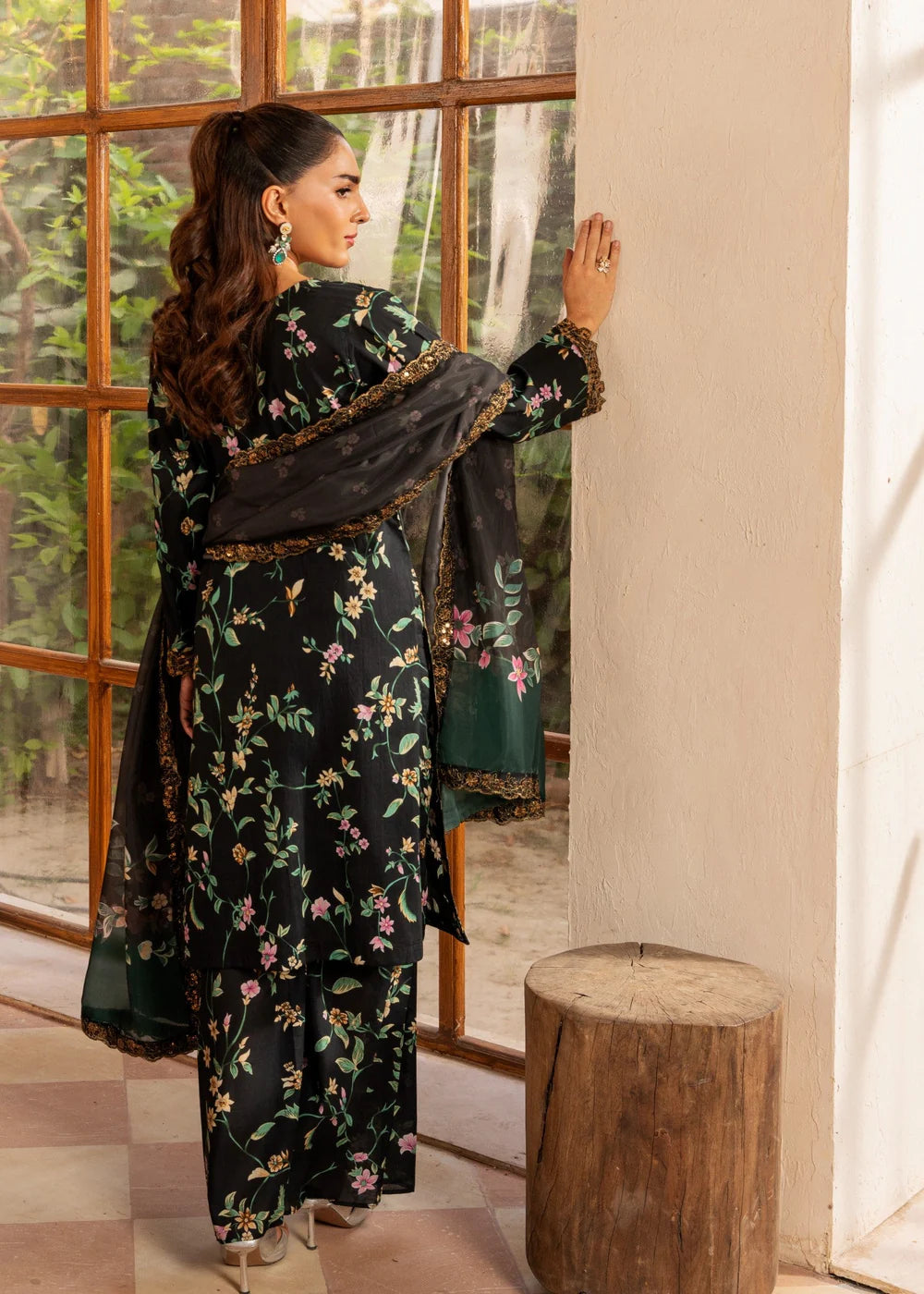 Polawn 3Pc Printed Lawn Suit PD-LAWN-25-411 gulbuy.com