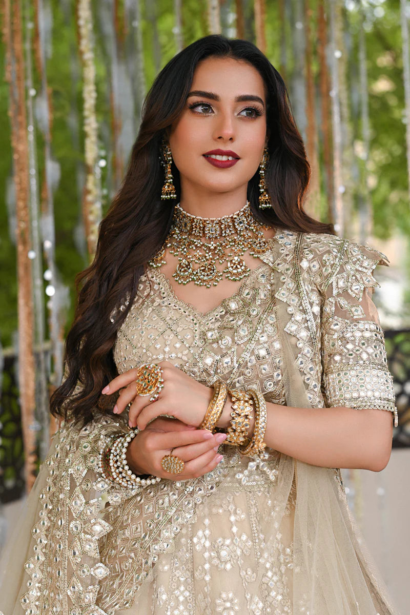 Qalamkar 3Pc Embroidered Raw Silk Suit RF-06 ROOP gulbuy.com