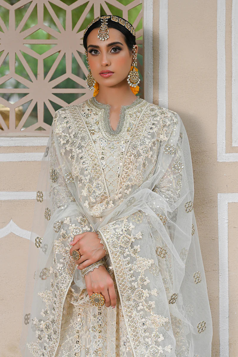 Qalamkar 3Pc Embroidered Raw Silk Suit RF-03 BAHAR gulbuy.com