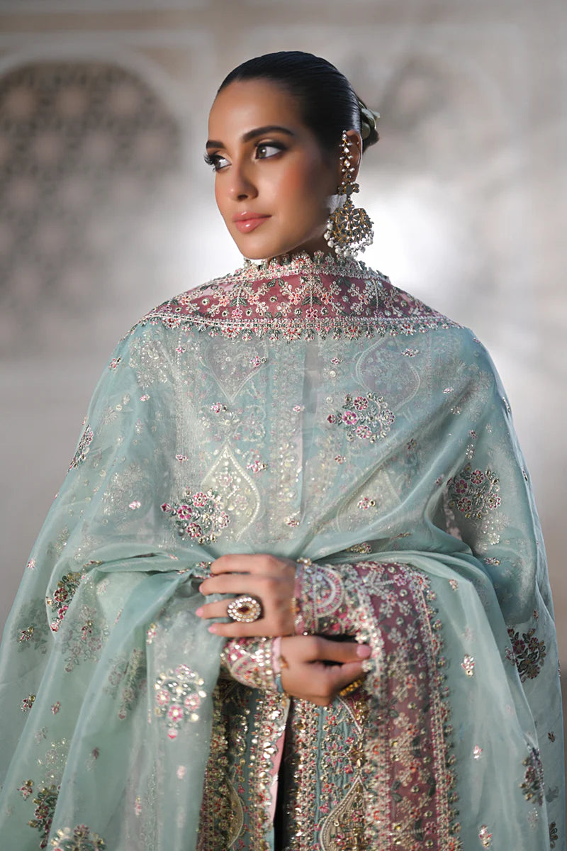 Qalamkar 3Pc Embroidered Raw Silk Suit RF-05 NEVA gulbuy.com