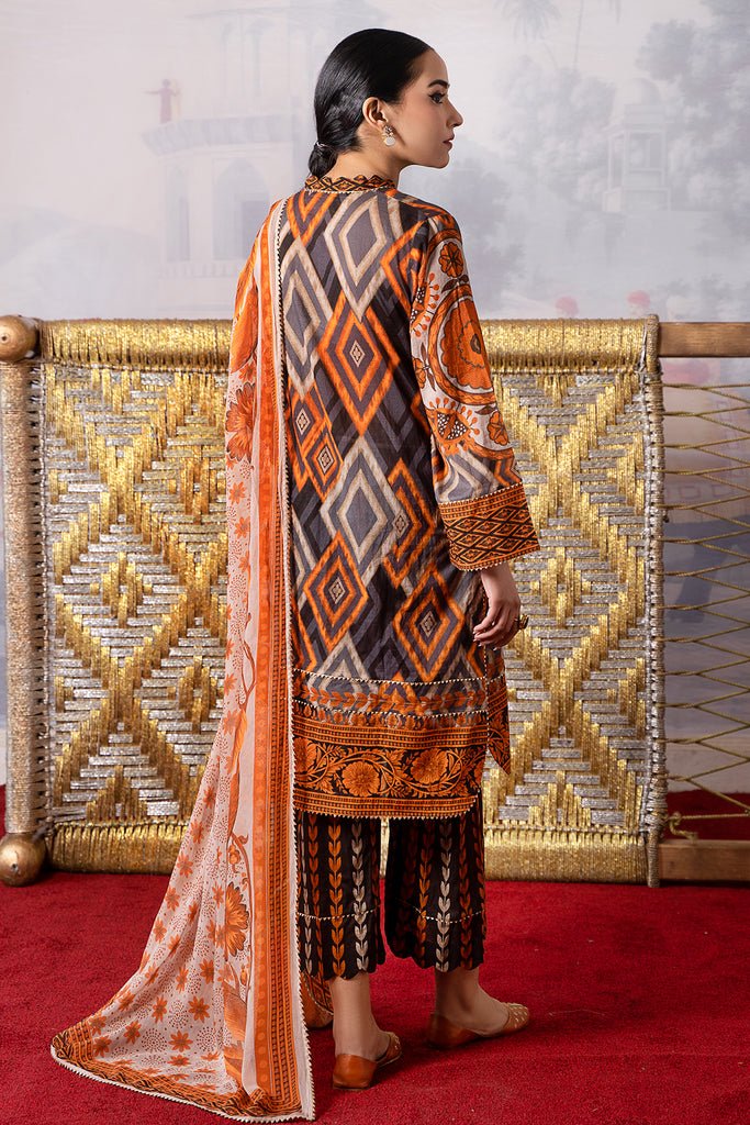 Charizma 3 Piece Printed Lawn Suit (CPM-4-02) gulbuy.com