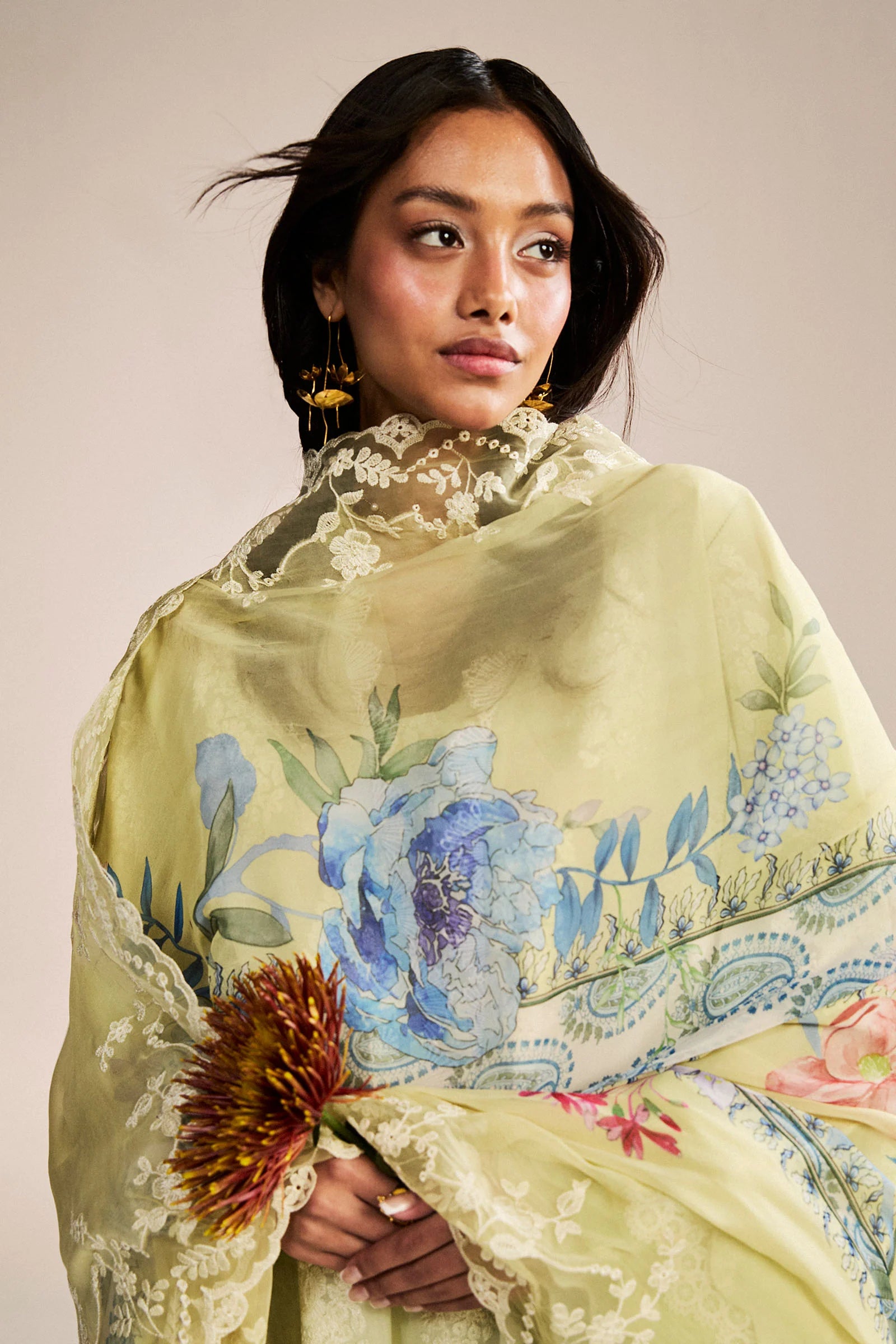 Zara Shahjahan 3Pc Embroidered Lawn Suit Rai-6A gulbuy.com