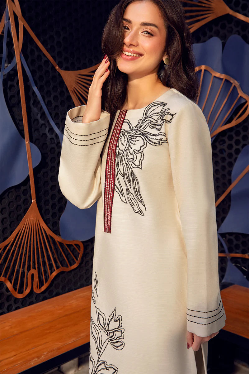 Rang Rasiya 2Pc Embroidered Khaddar Suit Rio gulbuy.com