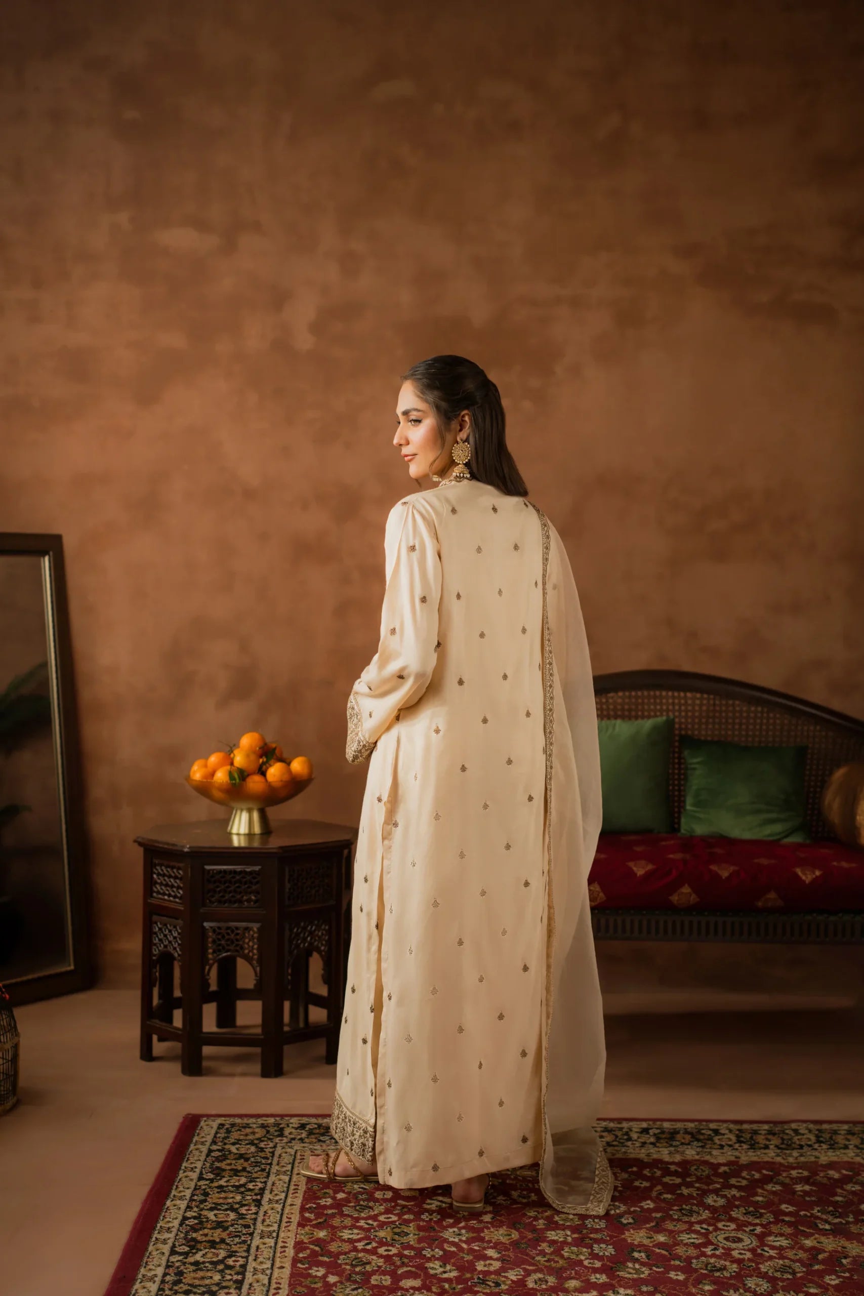 Kastoor 3Pc Embroidered Lawn Suit EF-258 gulbuy.com