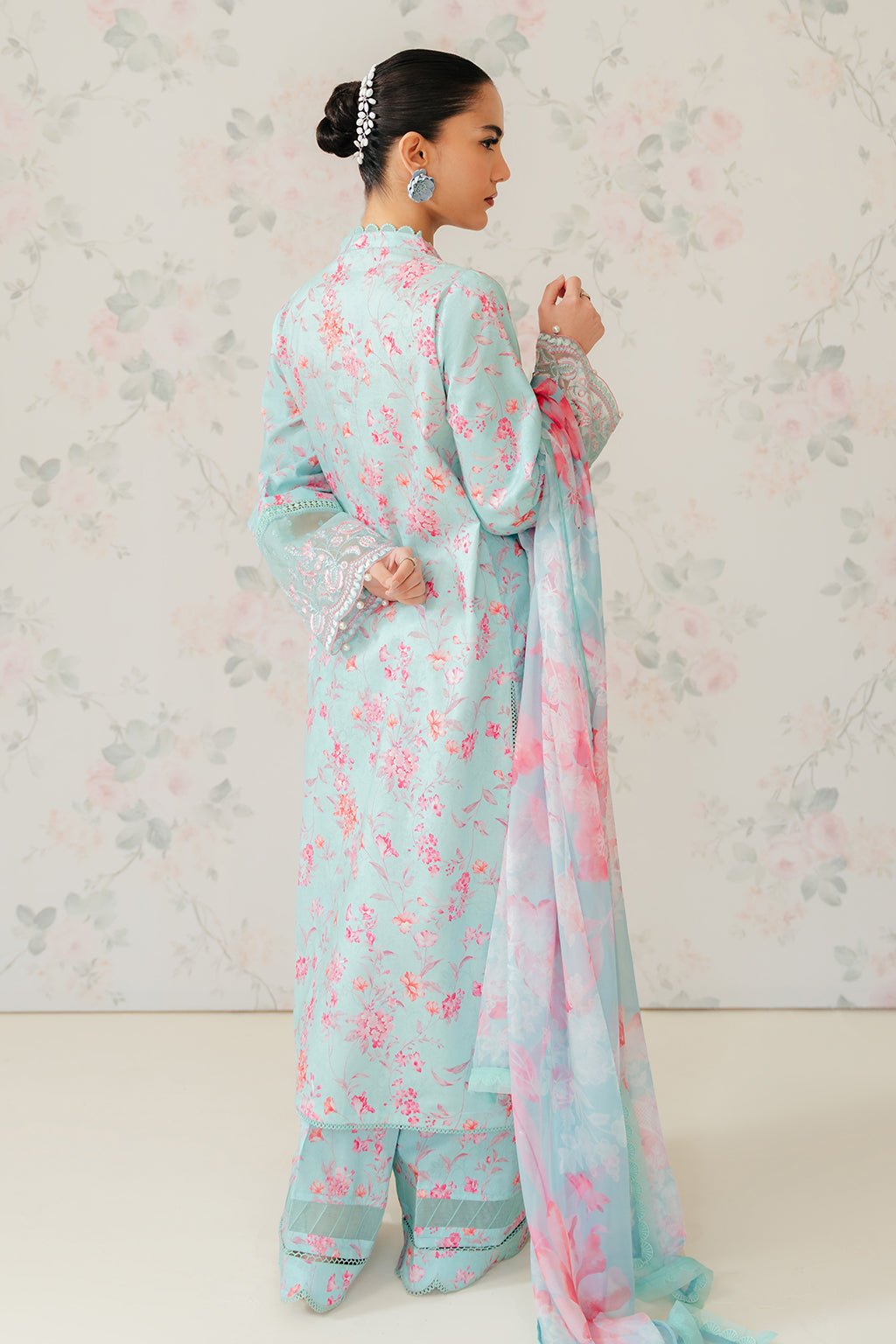 AFROZEH 3PC EMBROIDERED LAWN SUIT (637-Bali)